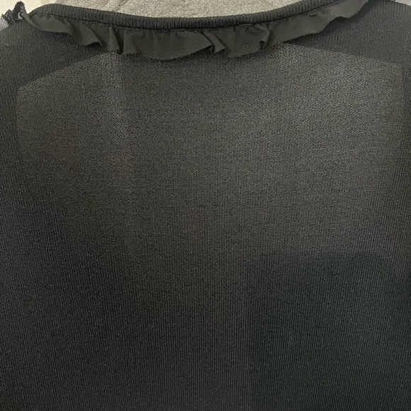 Short black sweater - Picture 5 of 8